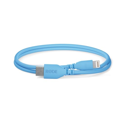 RØDE SC21 USB-C auf Lightning Kabel (30 cm, Blau) von RØDE