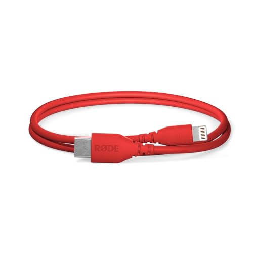 RØDE SC21 USB-C auf Lightning Kabel (30 cm, Rot) von RØDE