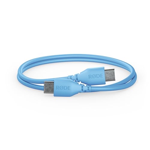 RØDE SC22 USB-C zu USB-C Kabel (30 cm, Blau) von RØDE
