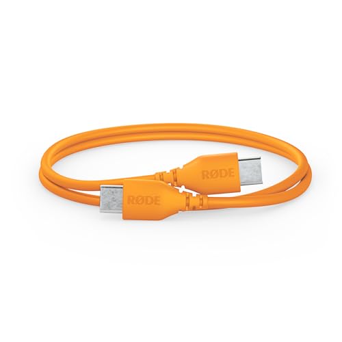 RØDE SC22 USB-C zu USB-C Kabel (30 cm, Orange) von RØDE