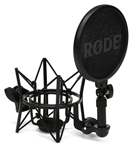 RØDE Stoßdämpferhalterung SM6 mit abnehmbarem Popschutzfilter, schwarz von RØDE