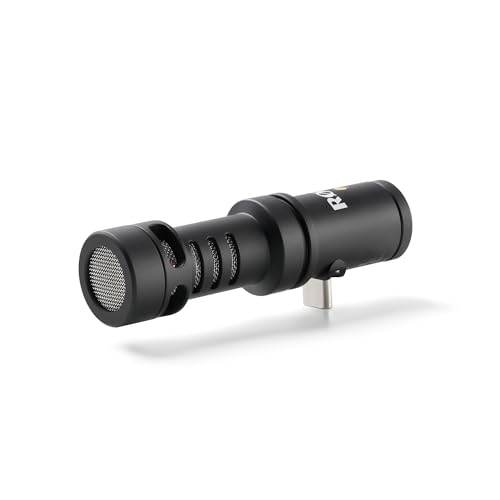 RØDE VideoMic Me-C+ Richtmikrofon für USB-C-Mobilgeräte (iOS und Android), Perfekt für die Erstellung von mobilen Inhalten von RØDE