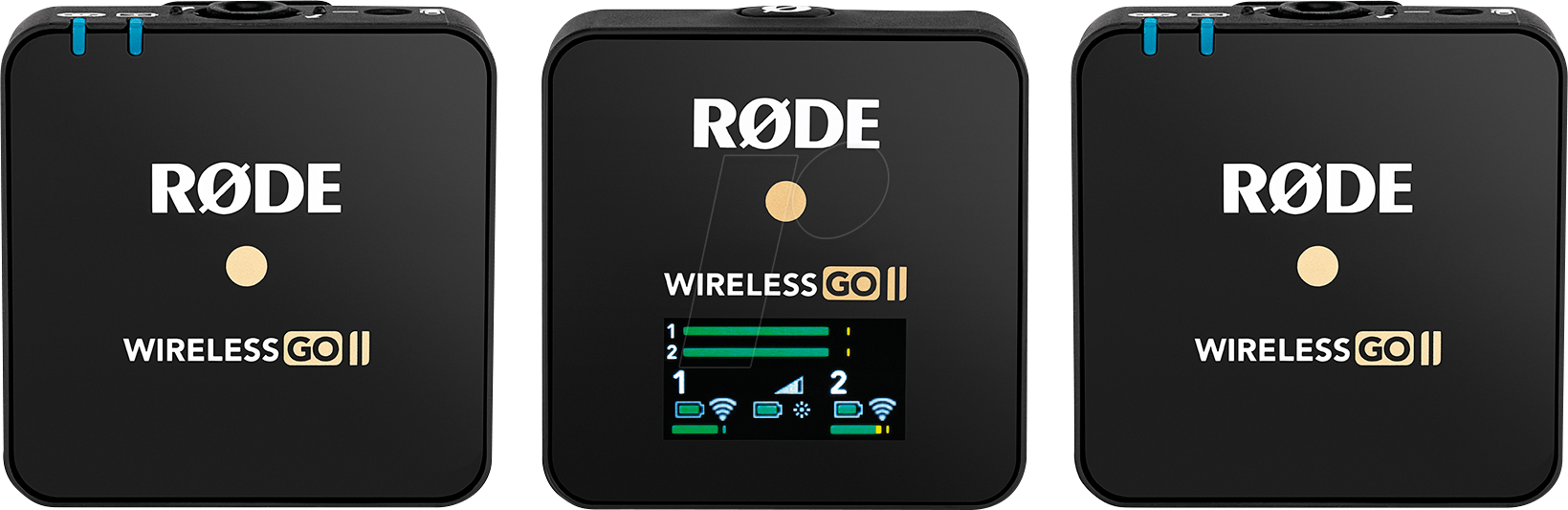 RODE WIGO II - Digitales Drahtlos-Mikrofonsystem, zwei Transmitter von RØDE