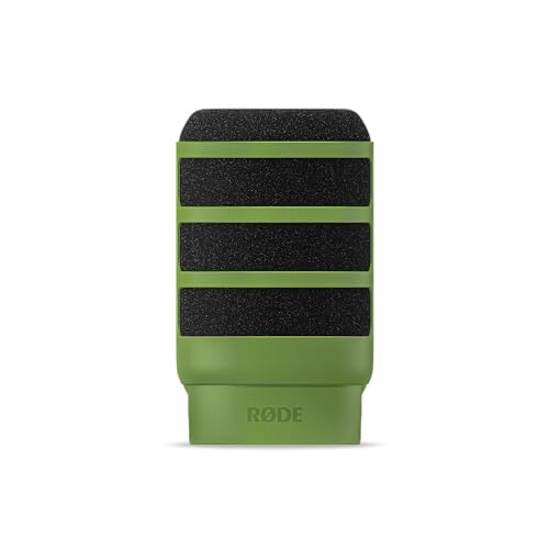 RØDE WS14 Premium Pop-Filter für PodMic und PodMic USB (Grün) von RØDE
