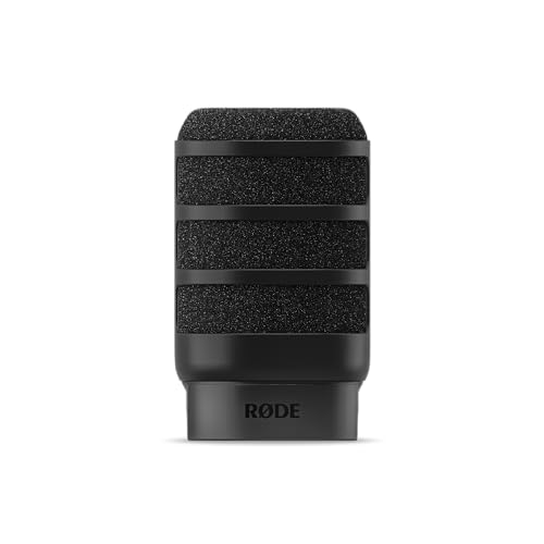 RØDE WS14 Premium Pop-Filter für PodMic und PodMic USB (Schwarz) von RØDE