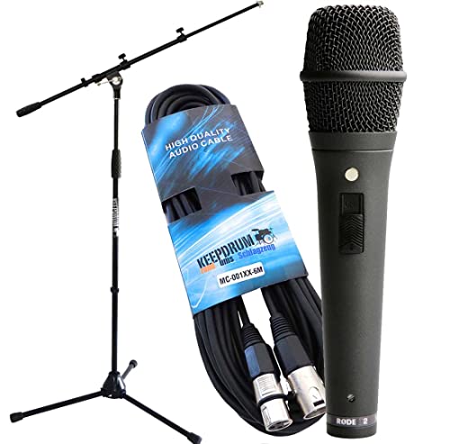 Rode M2 Mikrofon + keepdrum Mikrofonständer + Mikrofonkabel von RØDE
