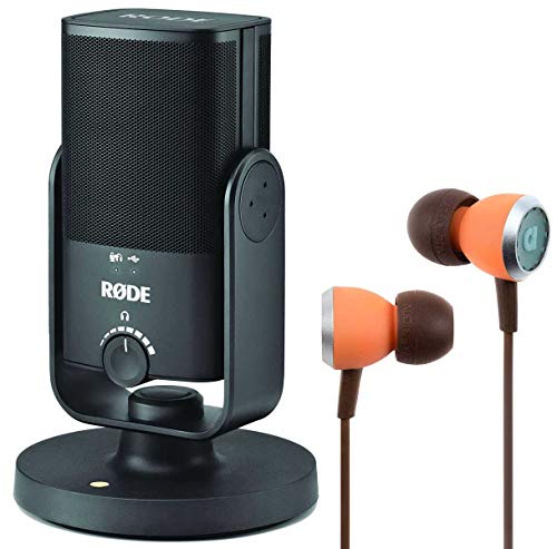 Rode NT-USB Mini Studio Mikrofon mit Audiofly Ohrhörer Rode NT-USB Mini Studio Mikrofon mit Audiofly Ohrhörer von RØDE