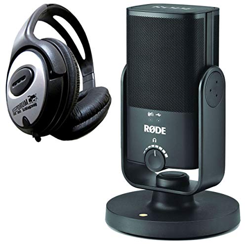 Rode NT-USB Mini USB-Studio-Kondensatormikrofon + keepdrum Kopfhörer Rode NT-USB Mini USB-Studio-Kondensatormikrofon + keepdrum Kopfhörer von RØDE