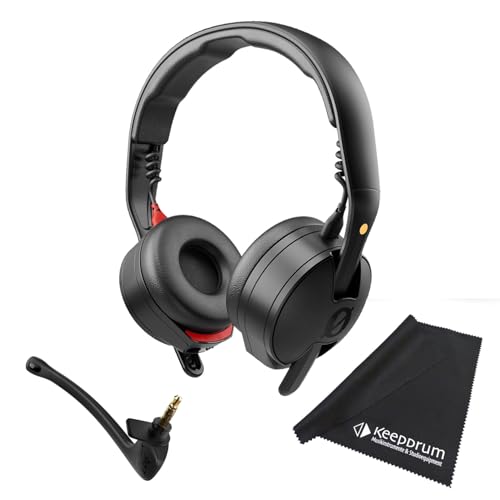 Rode NTH-50 geschlossener On-Ear Kopfhörer mit NTH-Mic Headset-Mikrofon und keepdrum Mikrofasertuch Rode NTH-50 geschlossener On-Ear Kopfhörer mit NTH-Mic Headset-Mikrofon und keepdrum Mikrofasertuch von RØDE