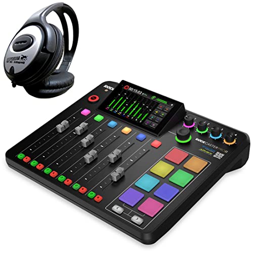Rode Rodecaster Pro II Podcast Station Mischpult + keepdrum Kopfhörer Rode Rodecaster Pro II Podcast Station Mischpult + keepdrum Kopfhörer von RØDE