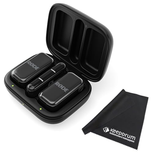 Rode Wireless Micro Drahtloses Mikrofon-System Light-ning für iOS Smartphones mit keepdrum Mikrofasertuch Rode Wireless Micro Drahtloses Mikrofon-System Light-ning für iOS Smartphones mit keepdrum Mikrofasertuch von RØDE