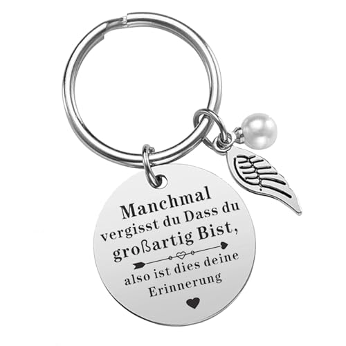 RODMAIE Manchmal Vergisst Du, Dass du Großartig Bist, Lesezeichen Metall,Inspirierende GeschenkeMutmacher Geschenke,Abschiedsgeschenk Dankesgeschenke,Geschenke für Frauen Freundin von RODMAIE
