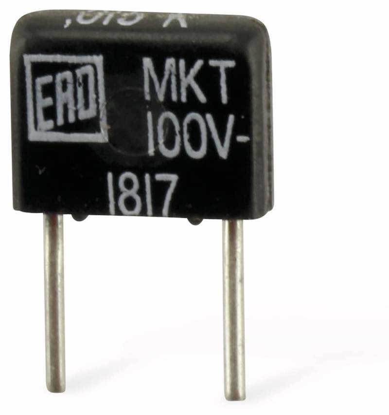 ROEDERSTEIN Folienkondensator VISHAY, 15 nF, 100 V-, radial, RM 5, MKT1817 von ROEDERSTEIN