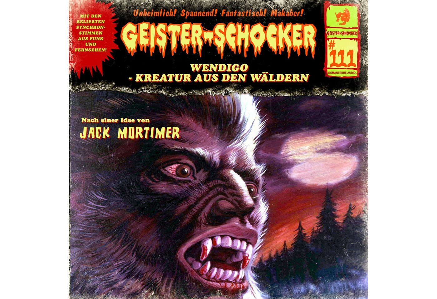 RÖKÜ-OTTO Hörspiel Geister Schocker CD 111: Wendigo - Kreatur aus den Wäldern RÖKÜ-OTTO Hörspiel Geister Schocker CD 111: Wendigo - Kreatur aus den Wäldern von RÖKÜ-OTTO