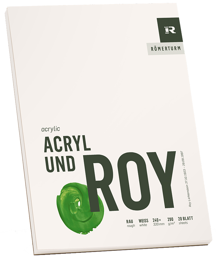 RÖMERTURM Künstlerblock , ACRYL UND ROY, , 360 x 480 mm von RÖMERTURM