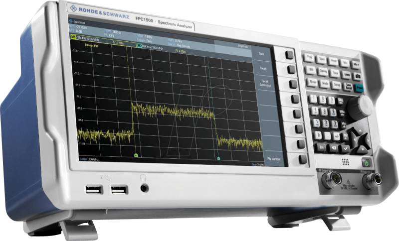 FPC P1TG - Spektrumanalysator FPC 1500, 5 kHz bis 1000 MHz, TG-Funktion von ROHDE & SCHWARZ