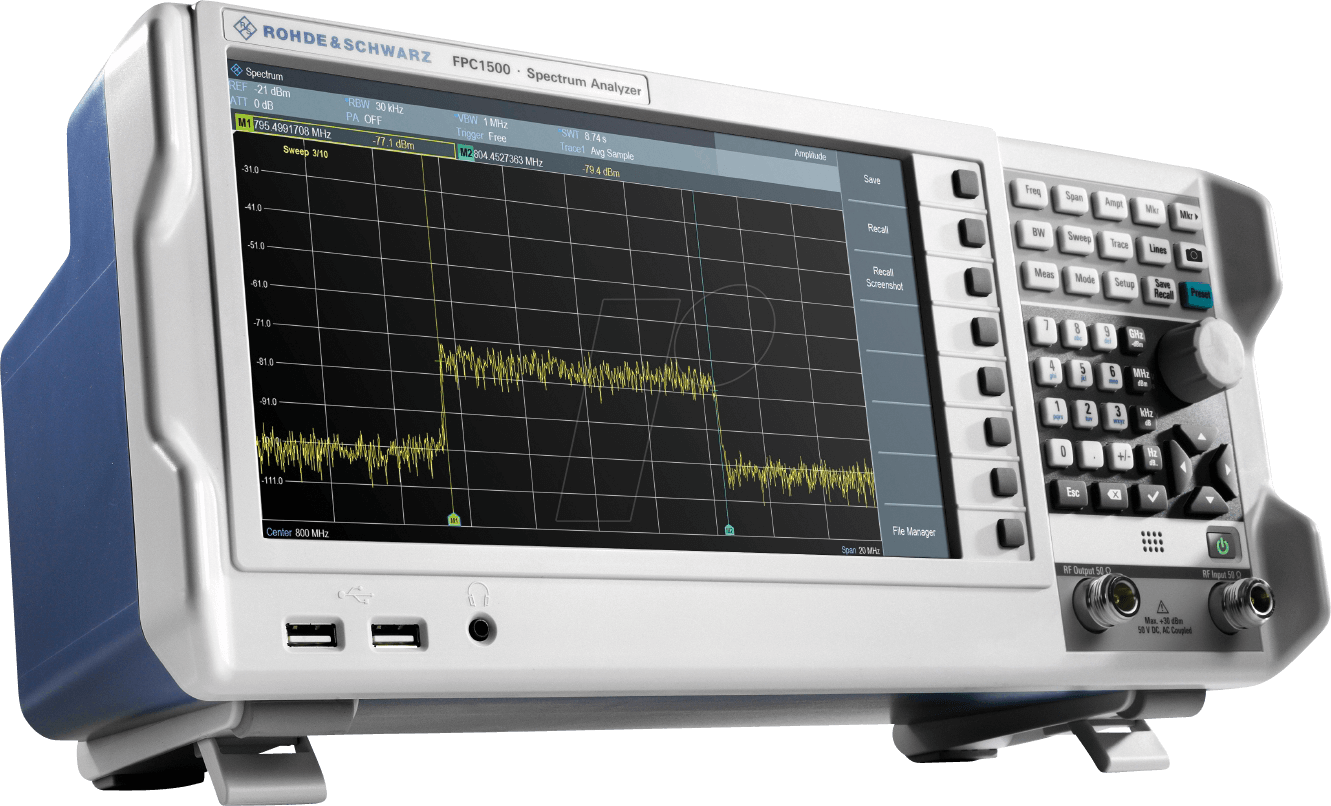 FPC P2TG - Spektrumanalysator FPC 1500, 5 kHz bis 2000 MHz, TG-Funktion von ROHDE & SCHWARZ
