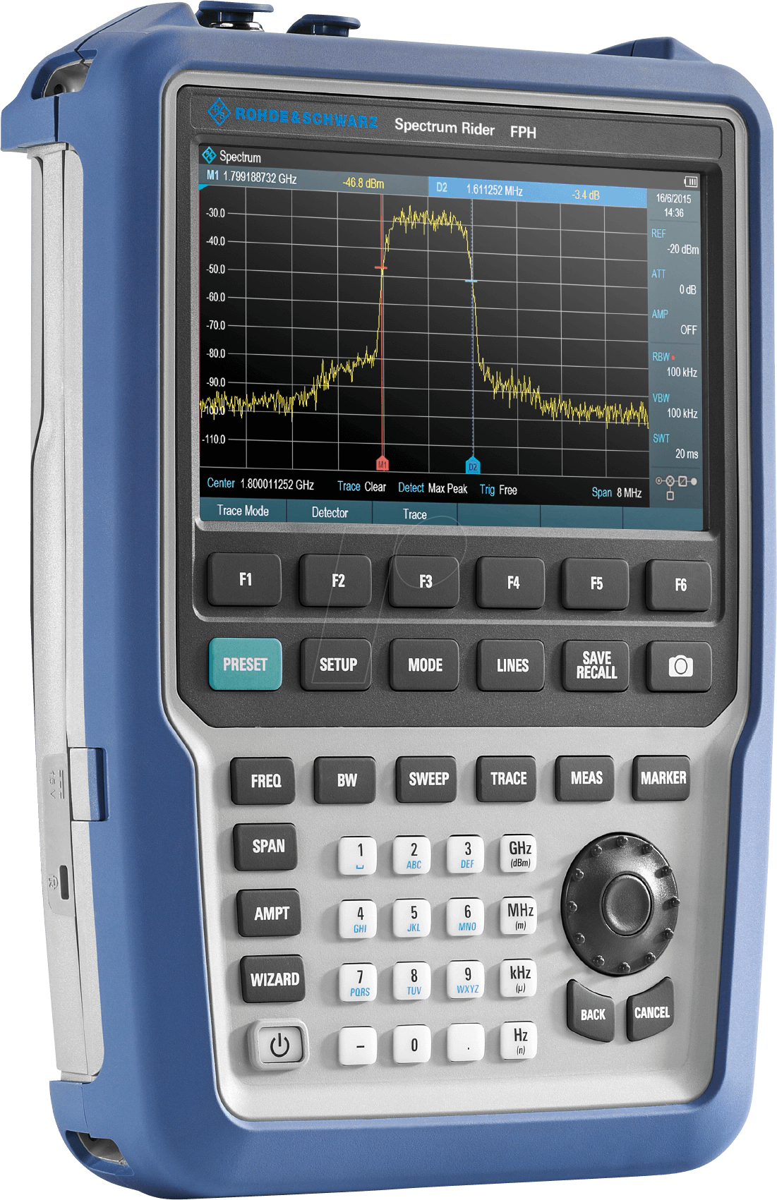 FPH P1 - Spektrumanalysator FPH P1, 5 kHz bis 2000 MHz von ROHDE & SCHWARZ