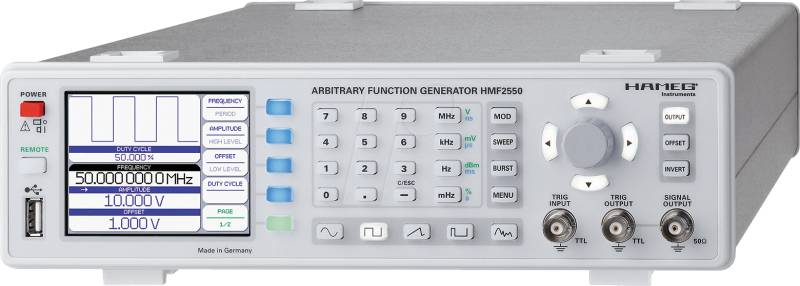 HMF 2525 - Funktionsgenerator HMF 2525, AM, FM, PM, 10 µHz ... 25 MHz von ROHDE & SCHWARZ