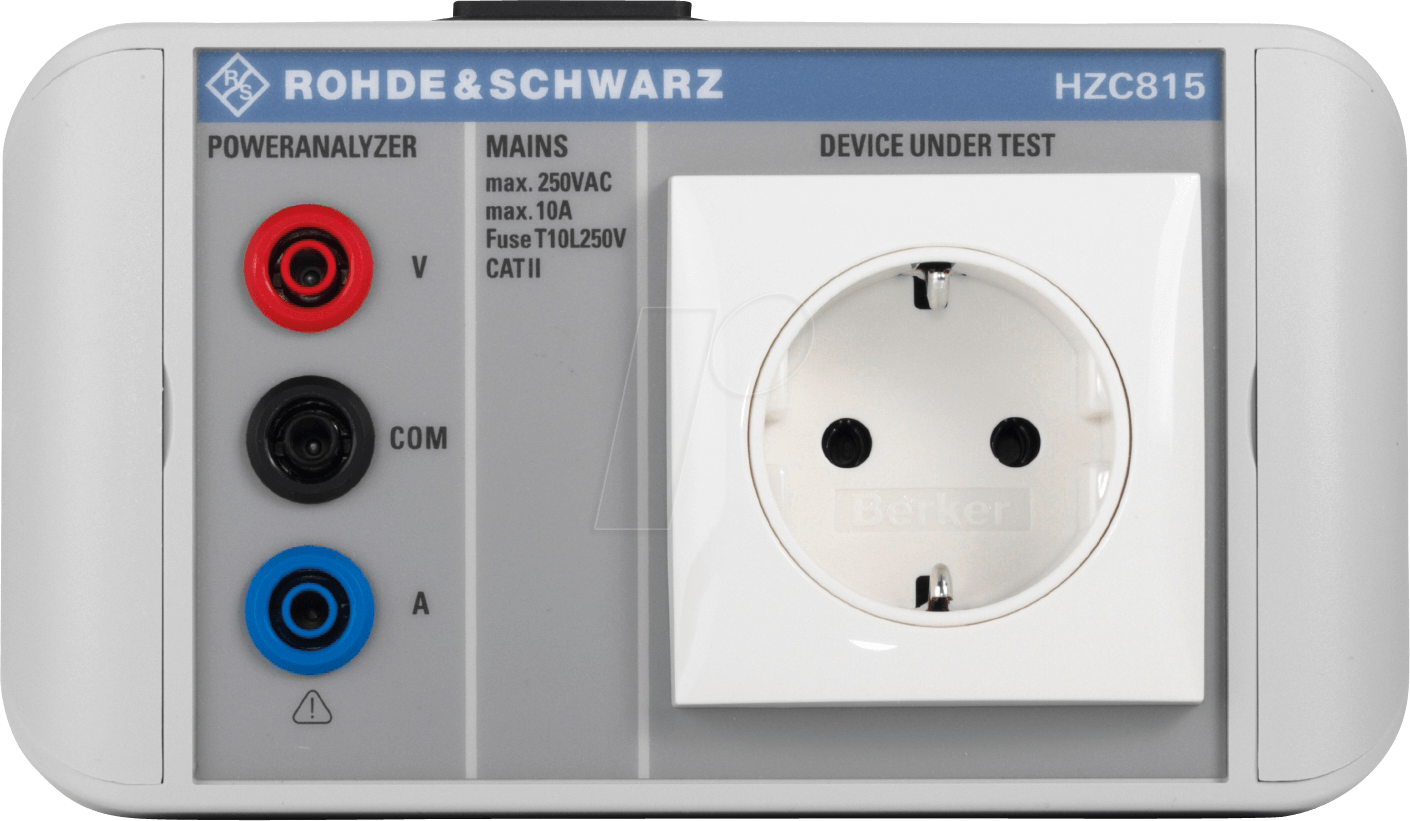 HZC 815 DE - Netzadapter für HMC8015-Serie, EU-Stecker von ROHDE & SCHWARZ