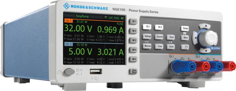 NGE COM 3B - Labornetzgerät NGE103B, 0 - 32 V, 0 - 3 A, ALL-IN Promo von ROHDE & SCHWARZ