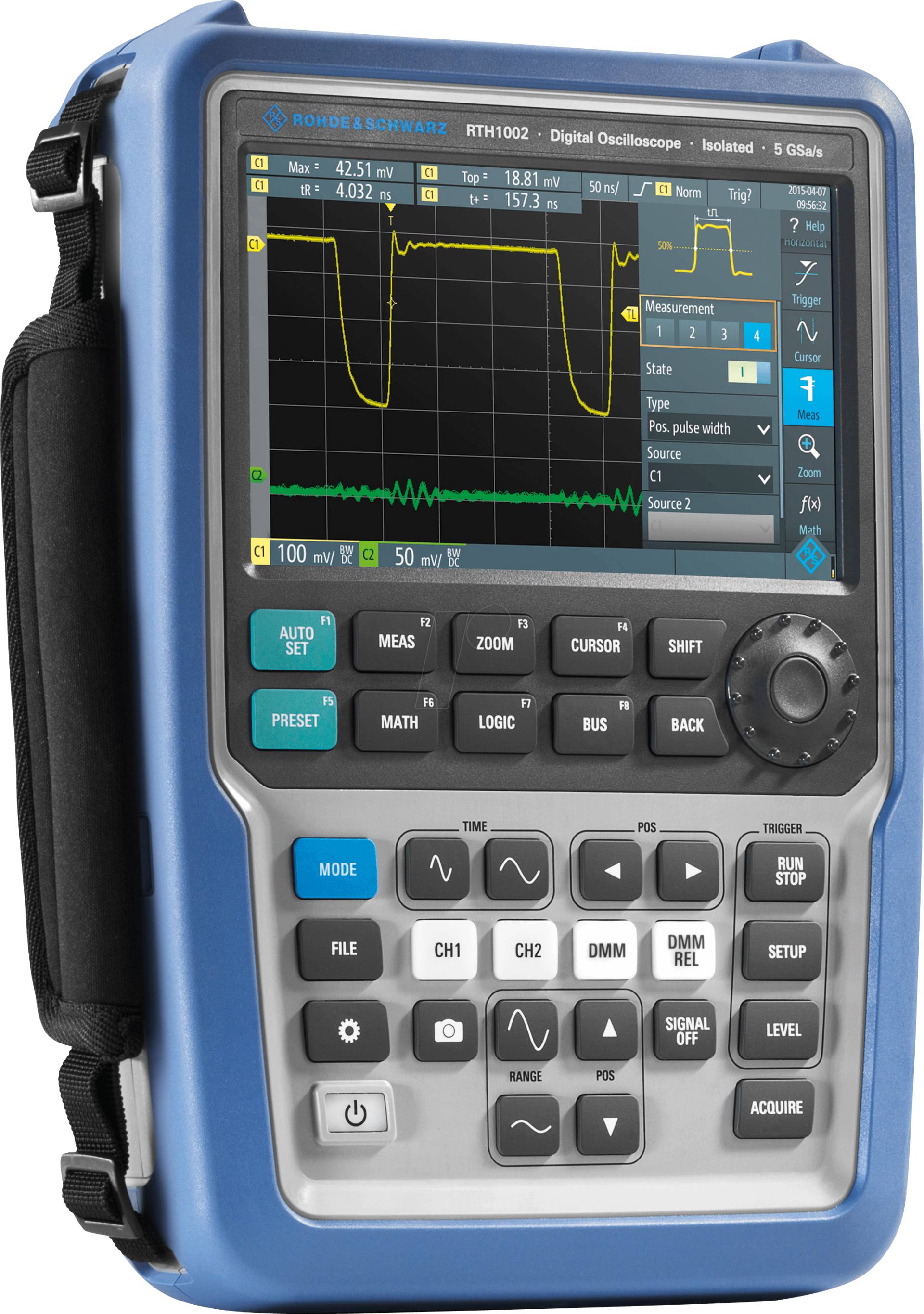 RTH 1004 - Handheld-Oszilloskop RTH1004, 60 MHz, 4 Kanäle von ROHDE & SCHWARZ