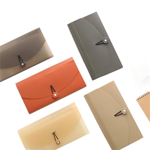 Basics Expanding File Folder Organiser, 6 Farben B5 Dateiordner Dokumententasche Dateiaufbewahrungstaschen 13 Taschen Multifunktions(Green 01) von ROJDFCNBW