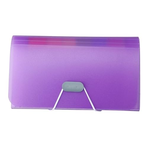 Basics Expanding File Folder Organiser, A6 13 Grids Erweiterung Wallet Datei Ordner Schnalle Orgel Tasche Schule Büro Daten Lagerung Organizer Beutel Ordner(OSS27055PP) von ROJDFCNBW