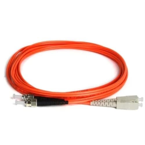 ROJDFCNBW Ethernet Industrielle Feldverdrahtung, SC-ST Multimode Dual Core Duplex Patchkabel Glasfaser Jumper Pv 22 St Sc Pigtail Kabel(5 Meters) von ROJDFCNBW