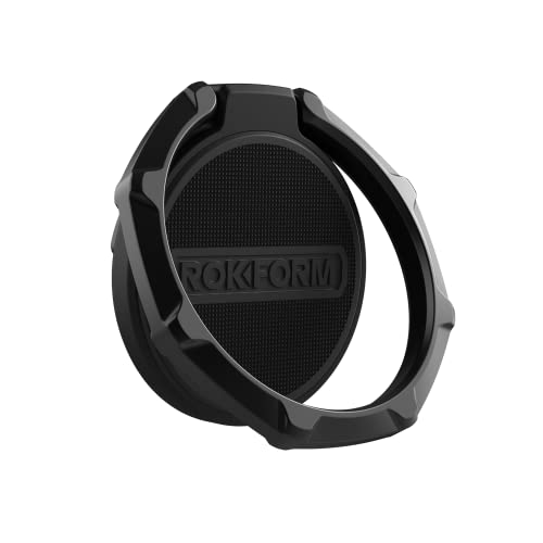 Rokform Magnetischer Ring für Telefonhalterung – Ring und Griff für Smartphone (schwarz) von ROKFORM