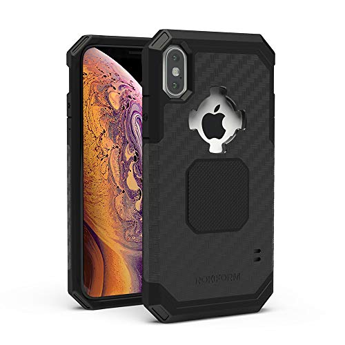 Rokform - iPhone XS/X Magnetische Hülle mit Drehverschluss, Militärqualität, robuste iPhone-Hülle Serie (schwarz) von ROKFORM