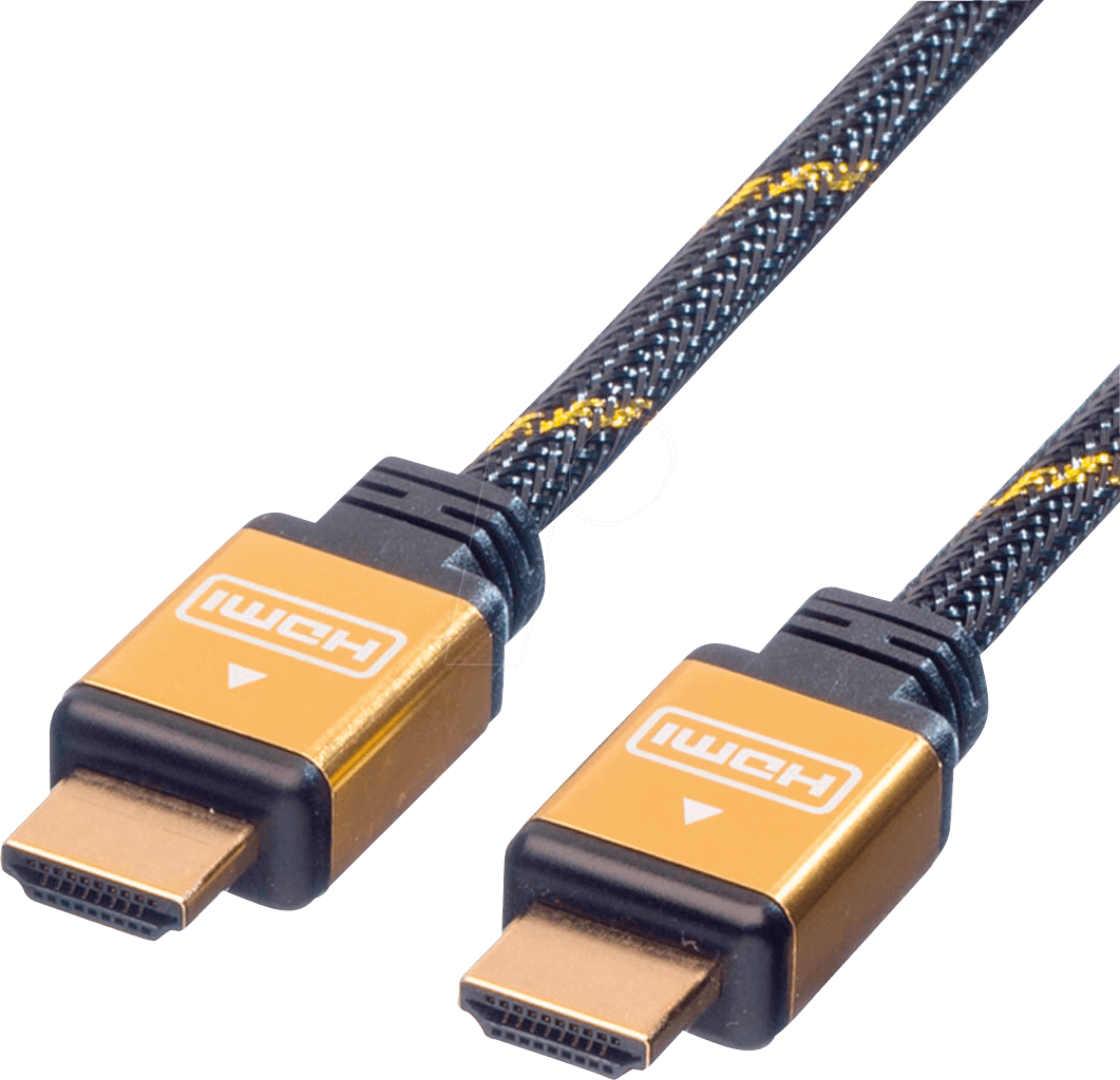ROLINE 11045501 - High-Speed-HDMI™-Kabel mit Ethernet, 1,0 m von ROLINE GOLD