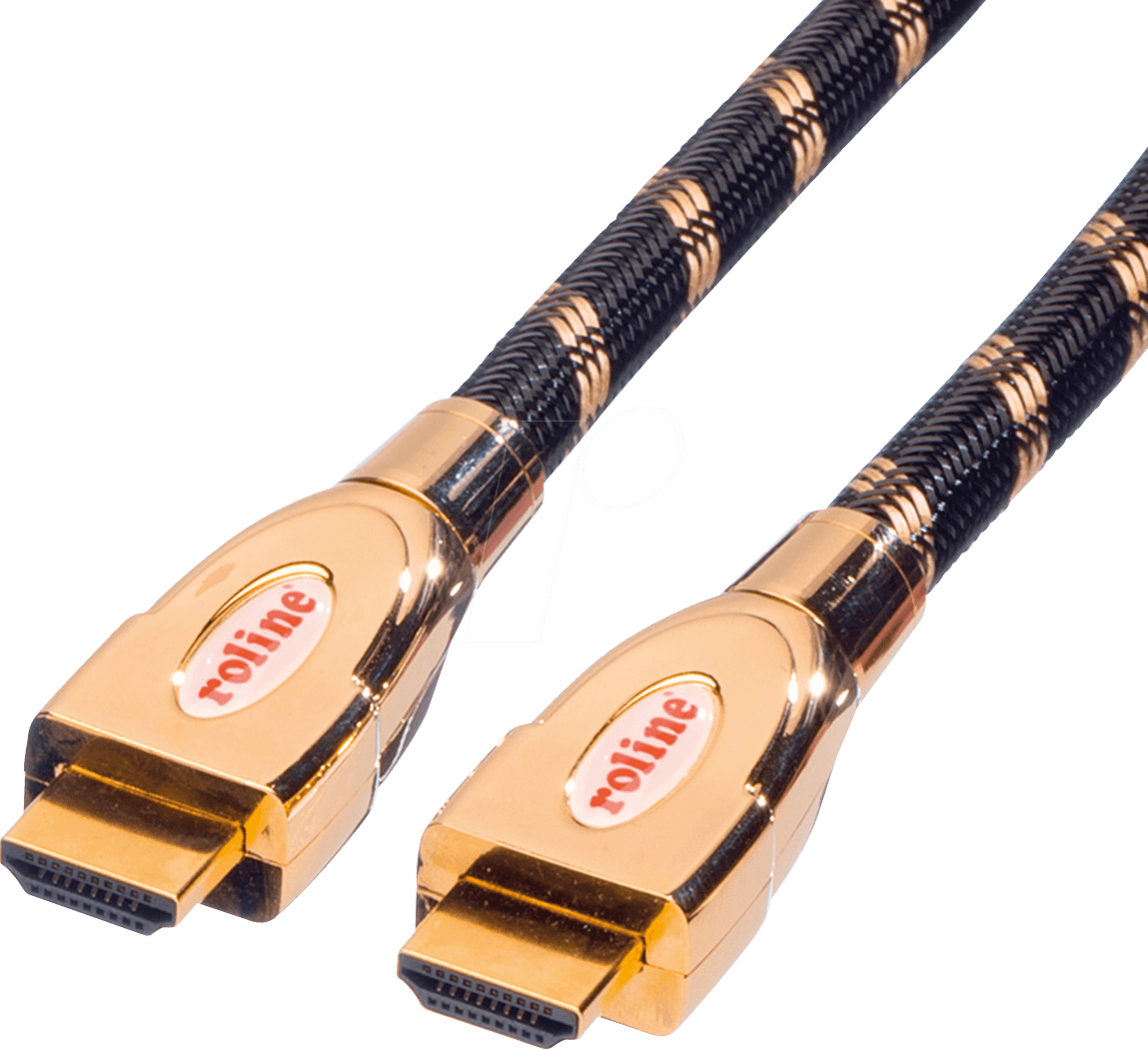 ROLINE 11045690 - Ultra High Speed HDMI Kabel, 1,00 m, 4K@60Hz von ROLINE GOLD