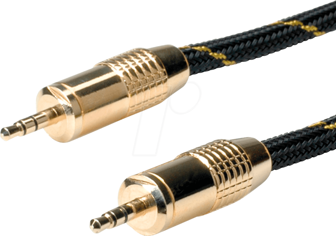 ROLINE 11094285 - Audio Kabel, 3,5 mm Stereo Klinkenst. auf Stecker 5,0 m von ROLINE GOLD