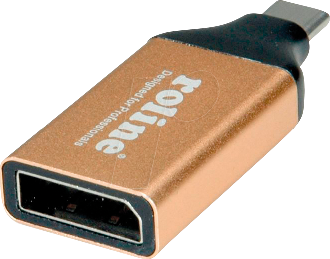 ROLINE 12033232 - Adapter USB-C > DP St./Bu., 4K 60Hz von ROLINE GOLD