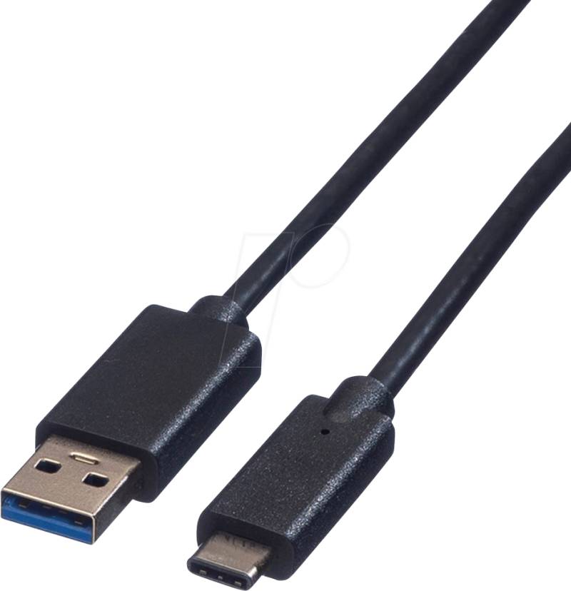 ROLINE 11449011 - USB 5 Gb/s Kabel, A Stecker auf C Stecker, 1,0 m von ROLINE GREEN
