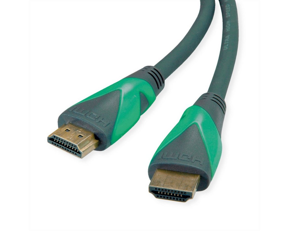 ROLINE GREEN ATC 8K HDMI Ultra HD Kabel mit Ethernet, ST/ST Audio- & Video-Kabel, HDMI Typ A Männlich (Stecker), HDMI Typ A Männlich (Stecker) (100.0 cm) von ROLINE GREEN