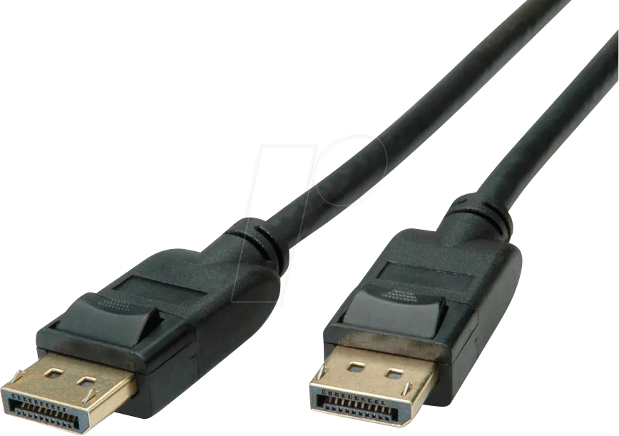 ROLINE 11455811 - DisplayPort Kabel, 8K, 60Hz, schwarz, 2 m ROLINE 11455811 - DisplayPort Kabel, 8K, 60Hz, schwarz, 2 m von ROLINE RECYCLED MATERIAL