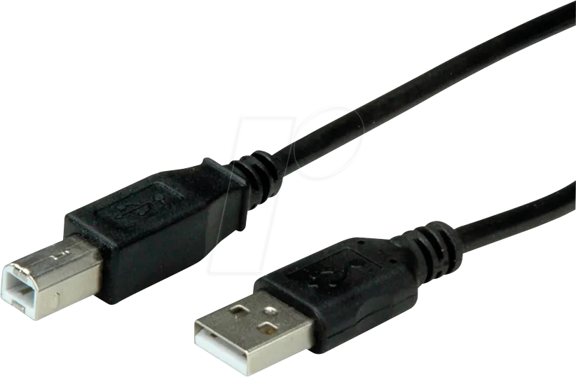 ROLINE 11458818 - USB 2.0 Kabel, A Stecker auf B Stecker, schwarz, 1,8 m ROLINE 11458818 - USB 2.0 Kabel, A Stecker auf B Stecker, schwarz, 1,8 m von ROLINE RECYCLED MATERIAL