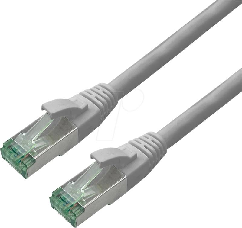 ROLINE 21453206 - Patchkabel Cat.6a S/FTP (PiMF), grau, 7 m von ROLINE RECYCLED MATERIAL