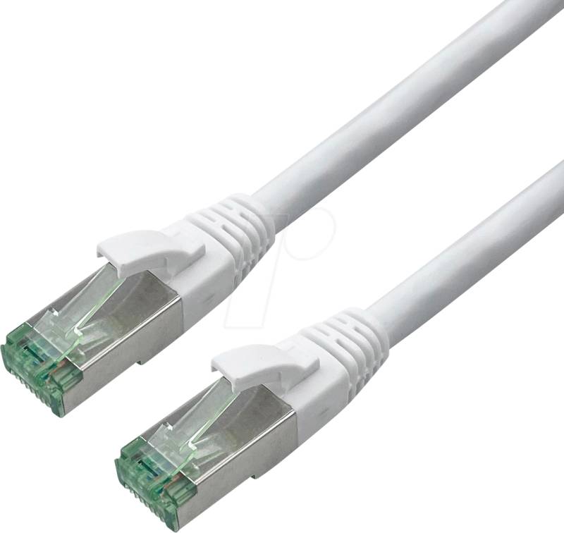 ROLINE 21453268 - Patchkabel Cat.6a S/FTP (PiMF), weiß, 15 m von ROLINE RECYCLED MATERIAL