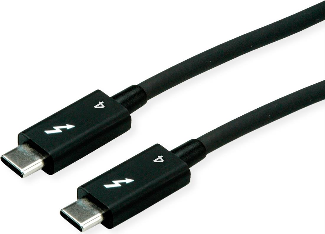ROLINE 11.02.9043 USB Kabel 0,5 m USB 3.2 Gen 1 (3.1 Gen 1) USB C Schwarz (11.02.9043) von ROLINE