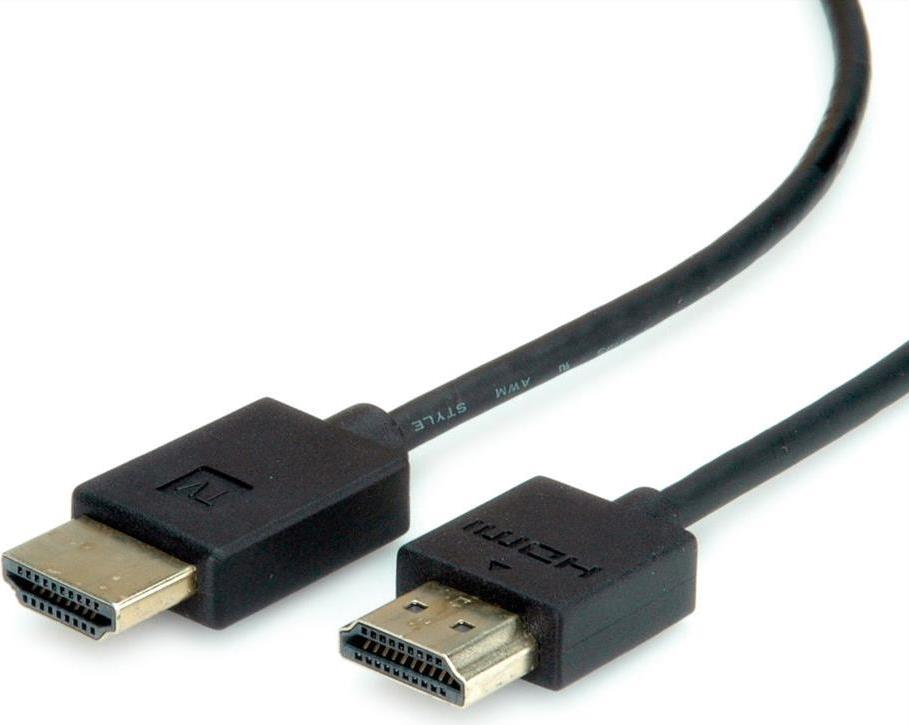 ROLINE 11.04.5913 HDMI-Kabel 3 m HDMI Typ A (Standard) Schwarz (11.04.5913) von ROLINE