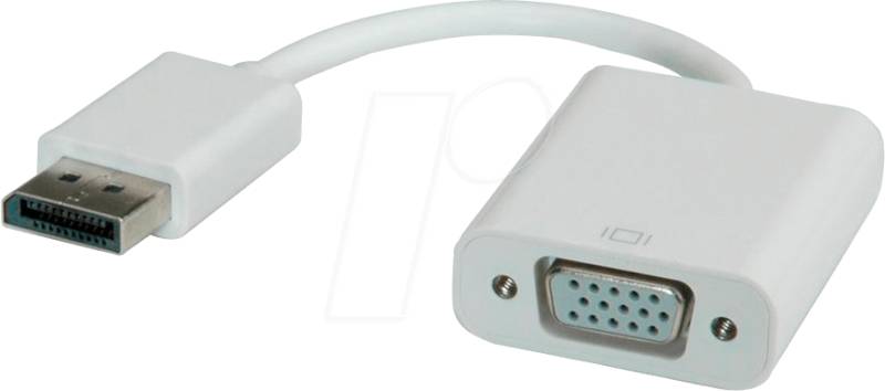 ROLINE 12033135 - DisplayPort Adapter, DP Stecker auf VGA Buchse von ROLINE