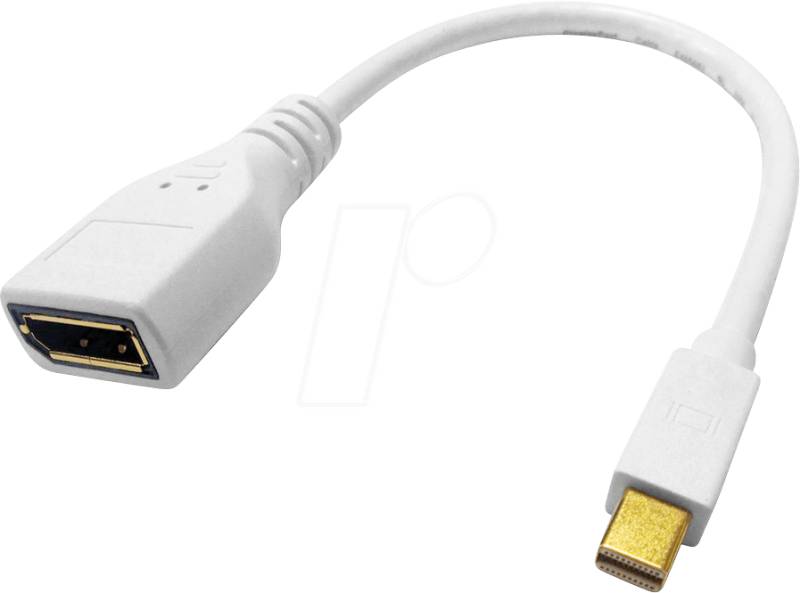 ROLINE 12033163 - DisplayPort Adapter, DP Buchse auf Mini DP Stecker von ROLINE