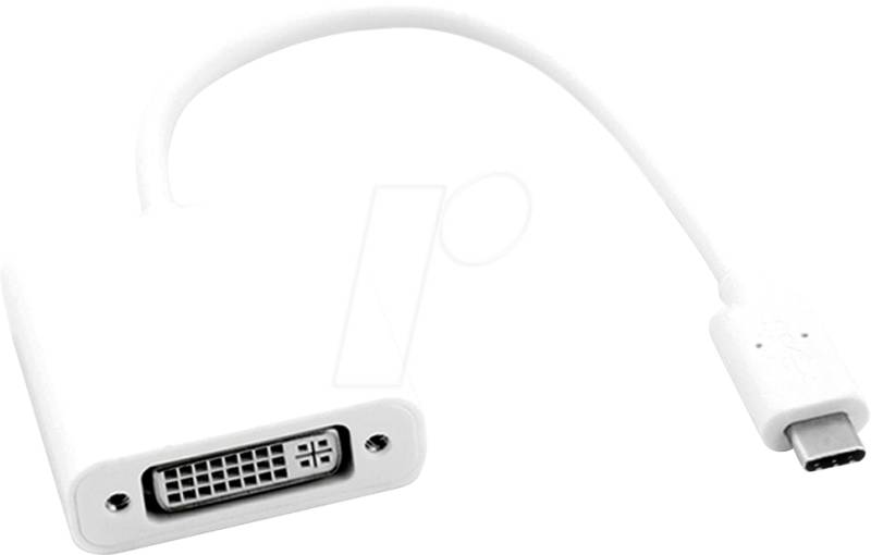 ROLINE 12033205 - Adapter USB-C > DVI St./Bu., 0,1 m von ROLINE