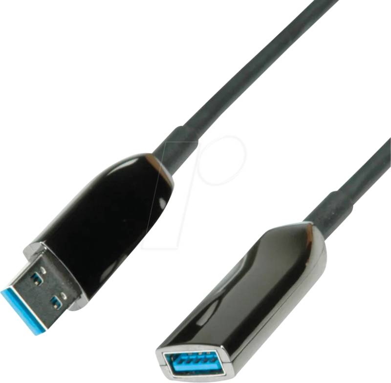 ROLINE 12041076 - Aktives USB 5 Gb/s-Kabel, A-Stecker > A-Buchse, 15 m von ROLINE
