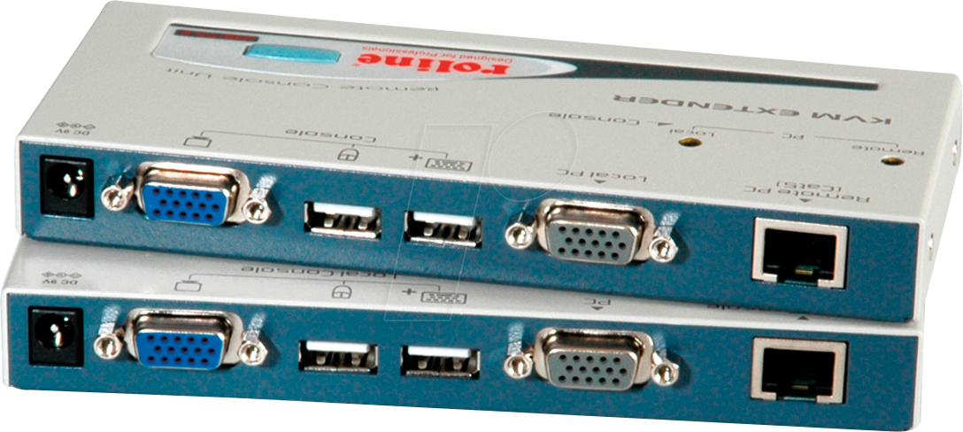 ROLINE 14013249 - KVM Extender VGA, USB, 150 m von ROLINE