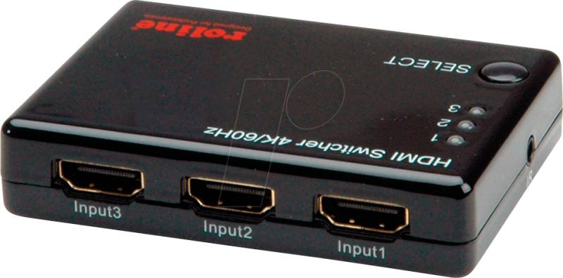 ROLINE 14013575 - 4K HDMI Switch 3-Port von ROLINE