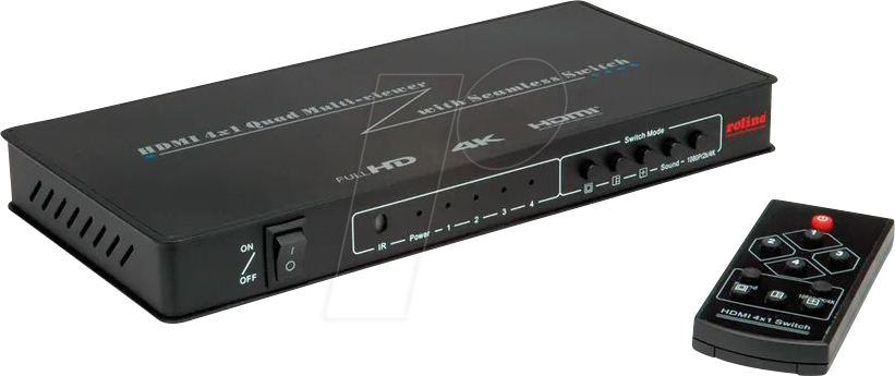ROLINE 14013596 - 4x1 Multi-Viewer Switch, HDMI ROLINE 14013596 - 4x1 Multi-Viewer Switch, HDMI von ROLINE